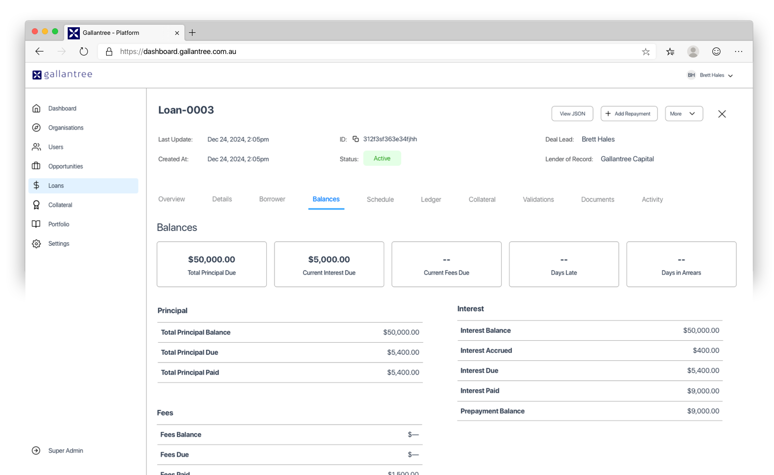 Gallantree Loans
